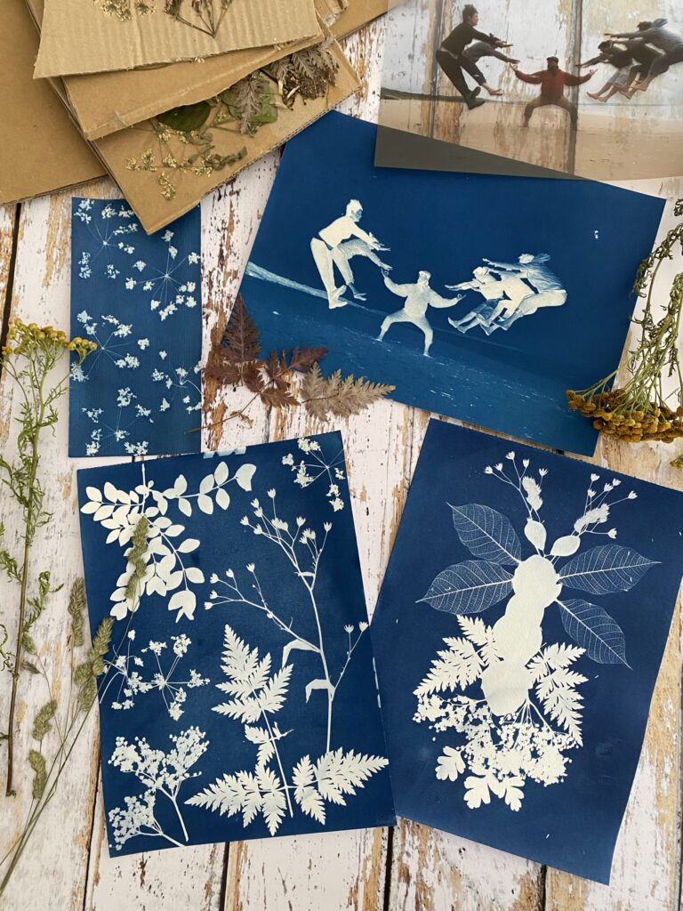 Comment faire des cyanotypes - Elle Décoration