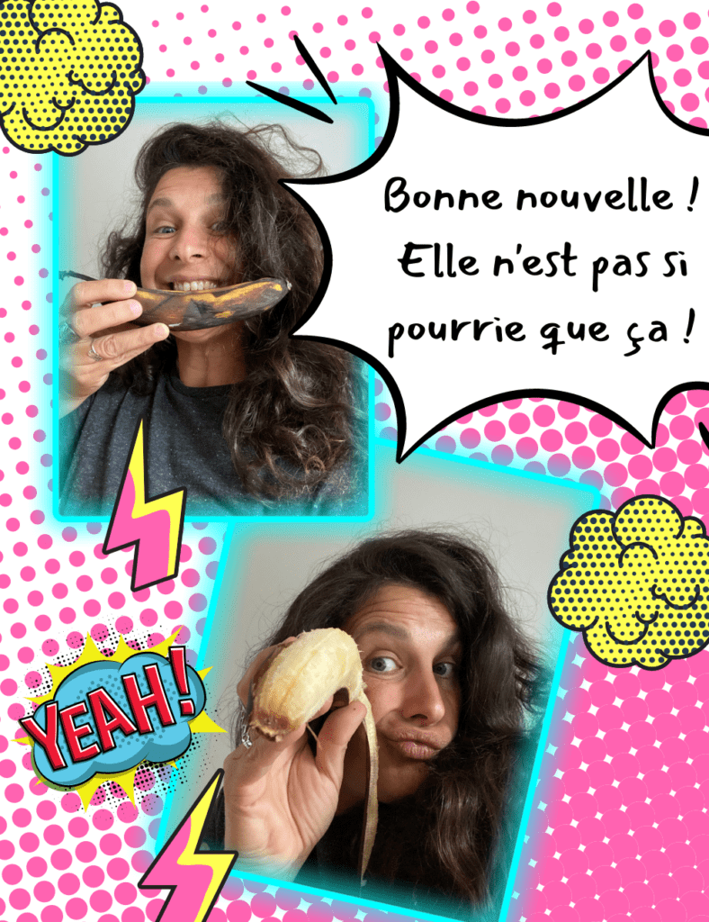 recette de cookies avec une banane mure