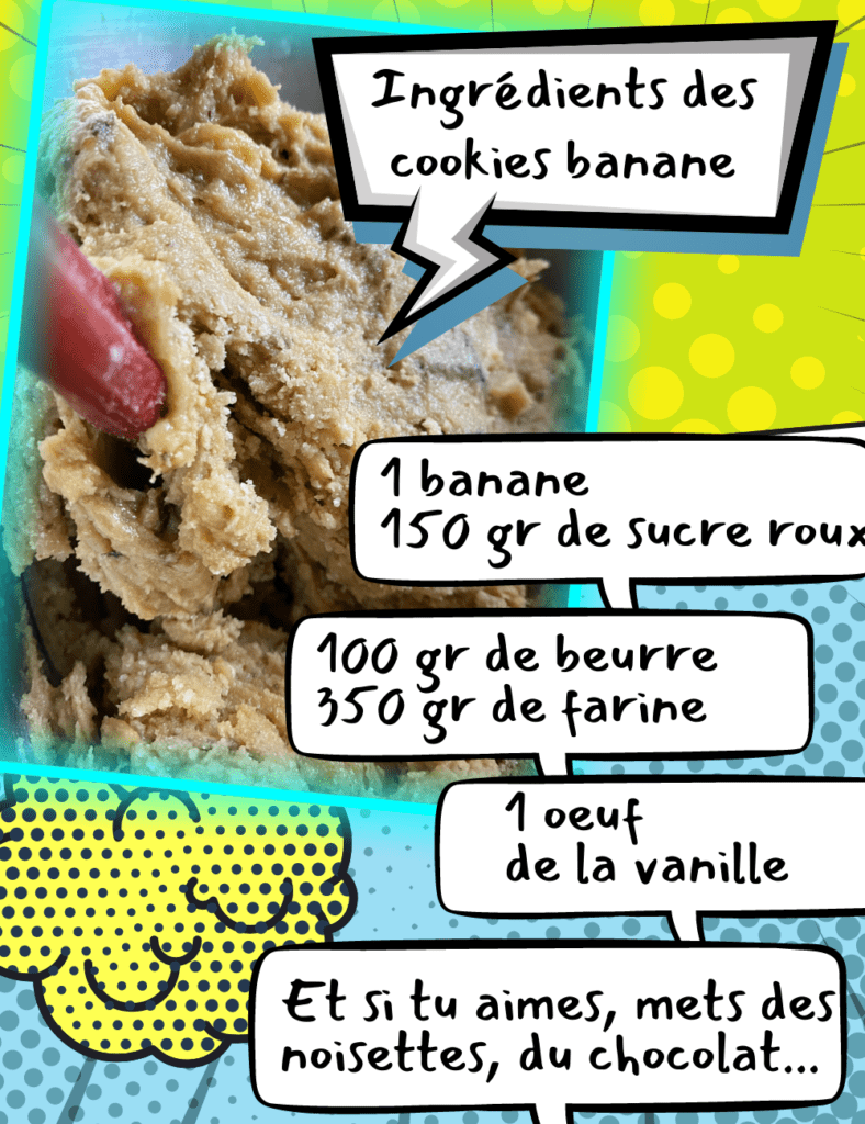 Cookies à la banane trop mûre 4 4