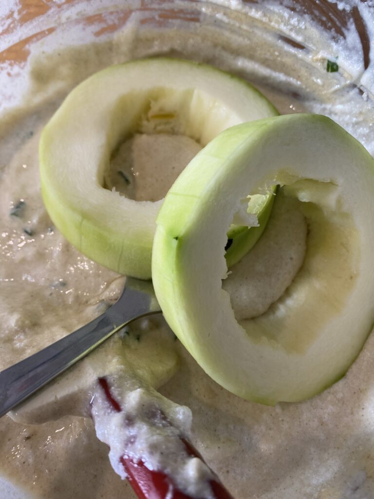 beignet de courgette