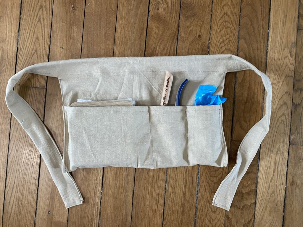 Un tablier pour nettoyer la nature 14 tuto tablier randonneur écolo