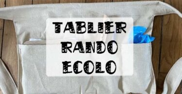 tuto tablier randonneur écolo