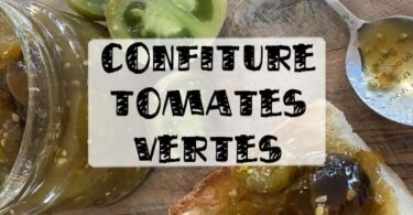 confiture de tomates vertes