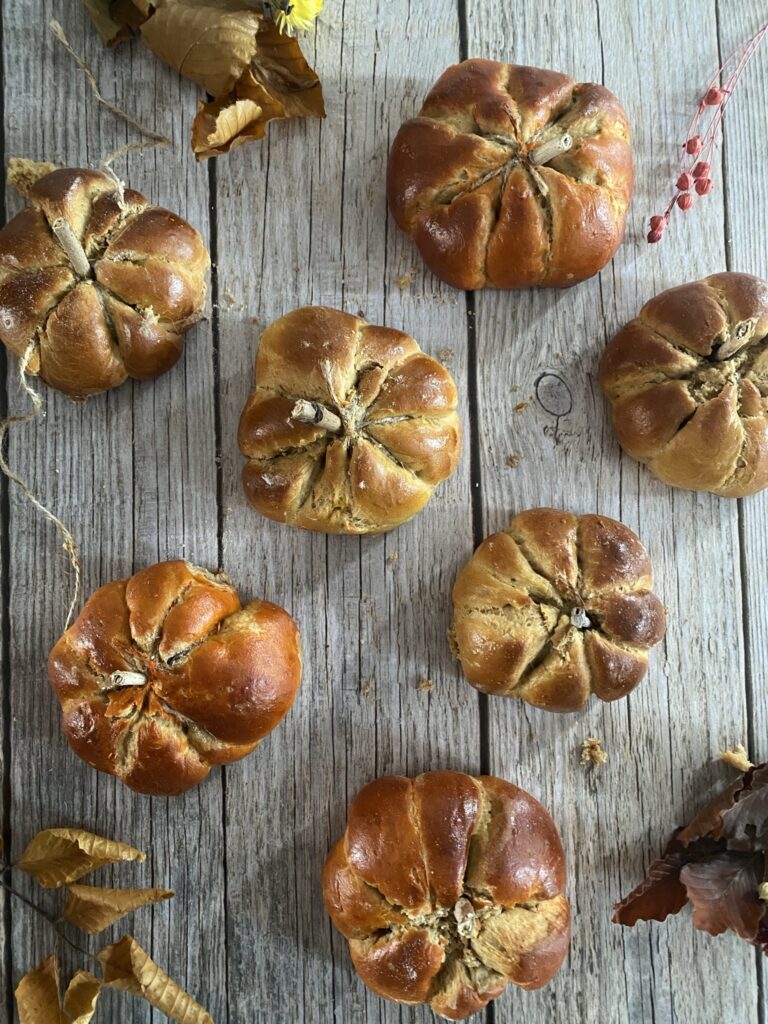 recette de brioches citrouille