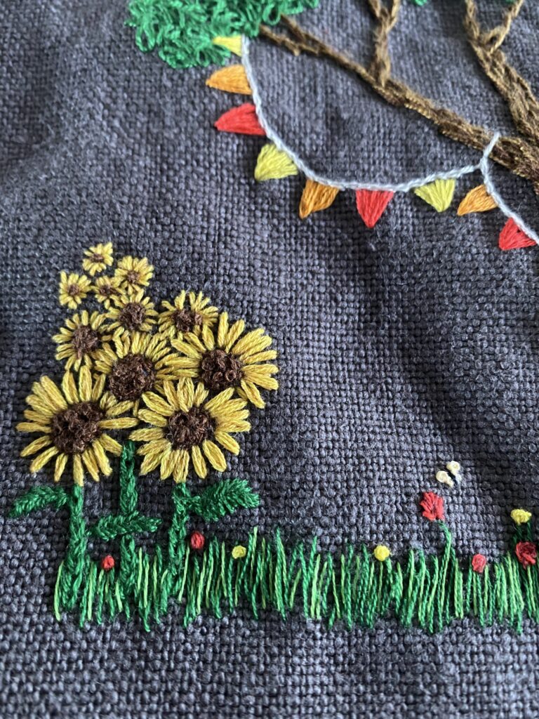 Mon arbre de printemps en broderie 11 IMG 7509