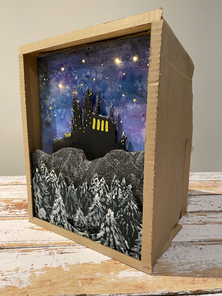 calendrier de l'avent diorama harry potter