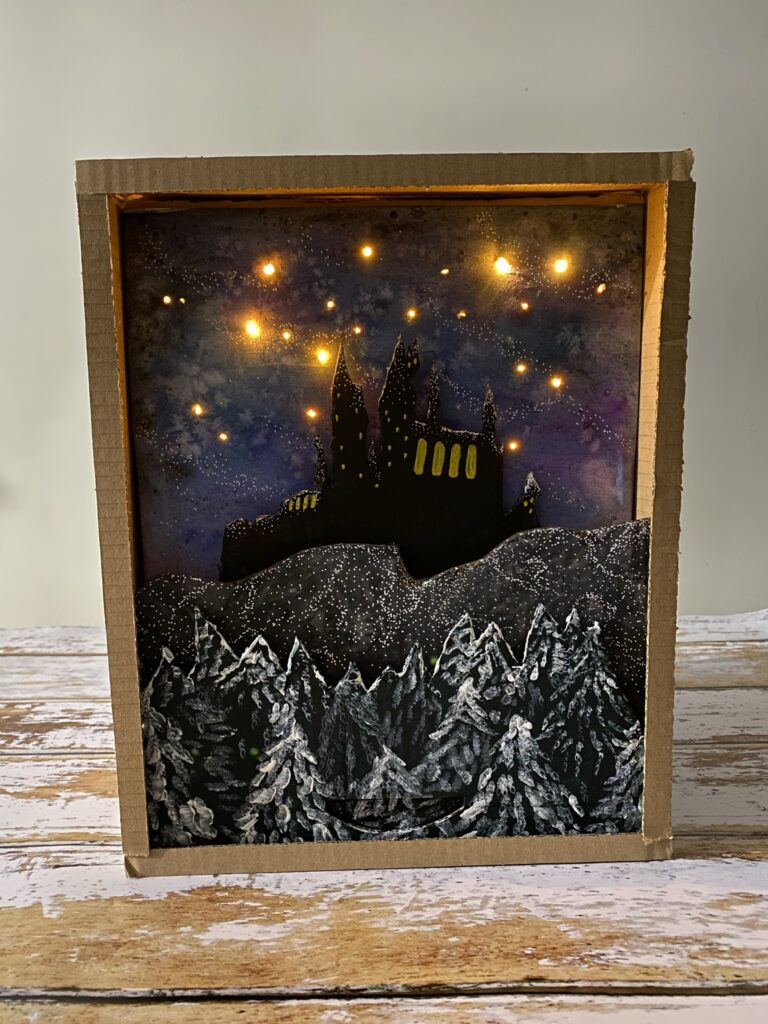 Calendrier de l'avent diorama Harry Potter