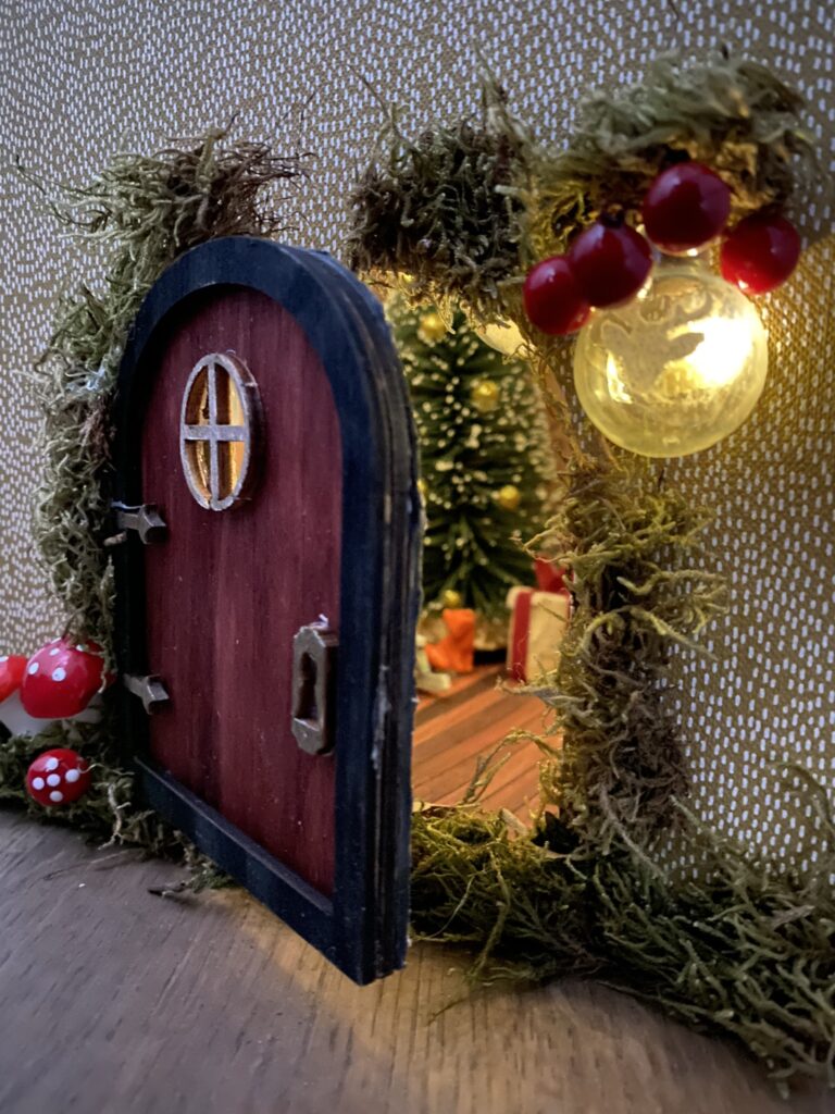 calendrier de l'avent maquette maison de poupée noël