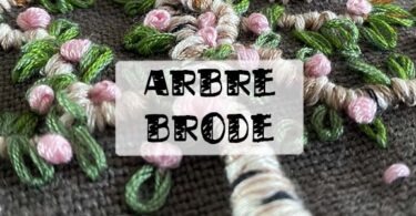 arbre printemps broderie