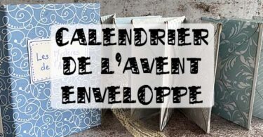 calendrier de l'avent enveloppe