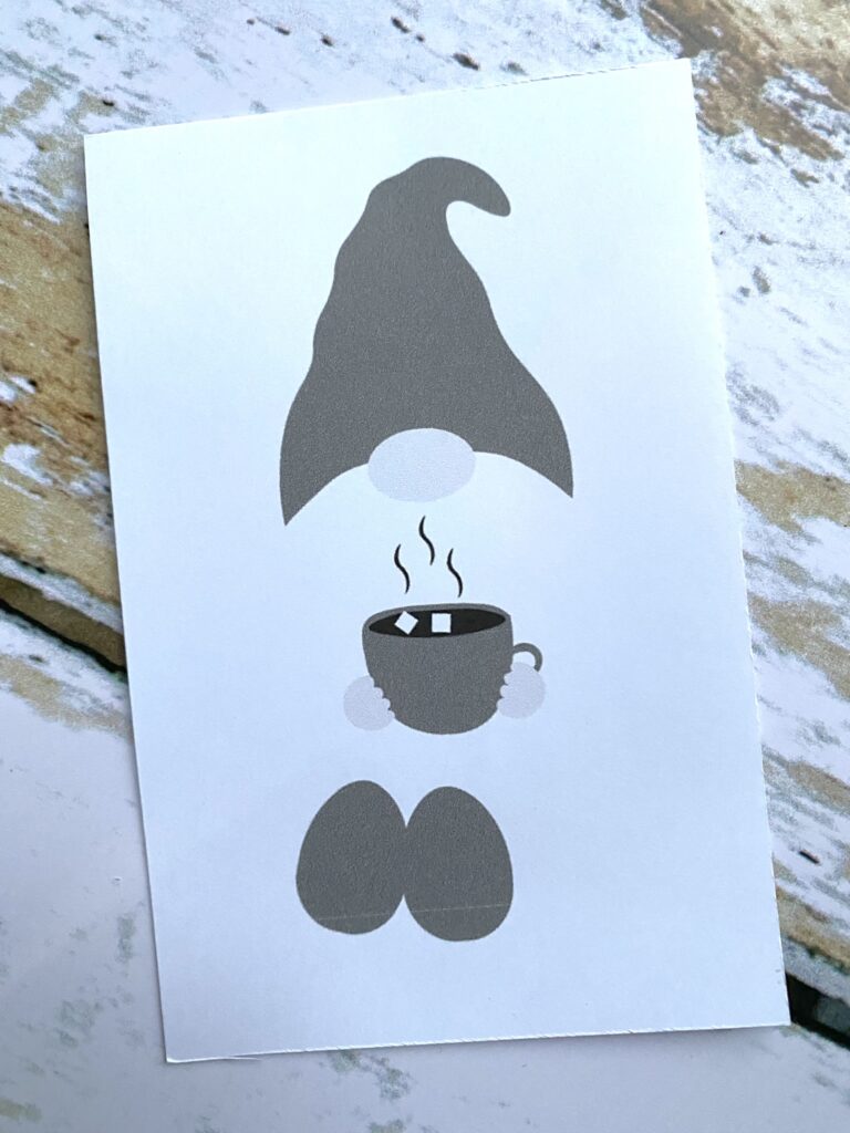 Des mini affiches pour exposer sur le sapin : surprise n°4 3 lutin papier