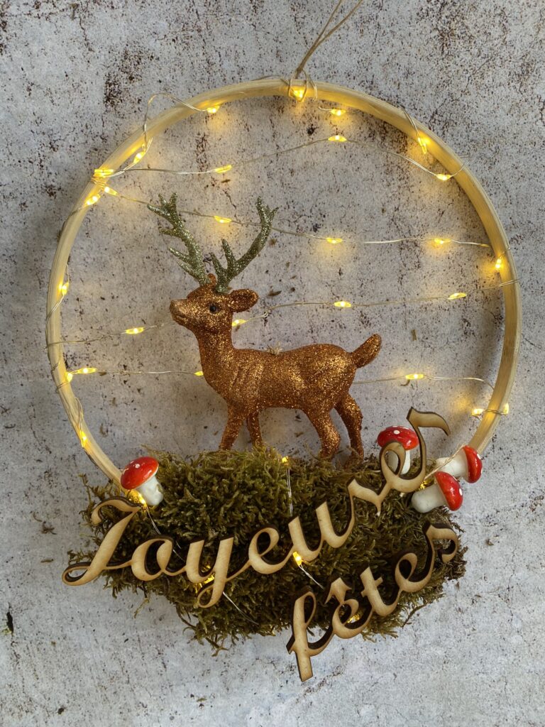 Couronne de porte pour les fêtes : surprise n°5 16 couronne de noel facile à réaliser