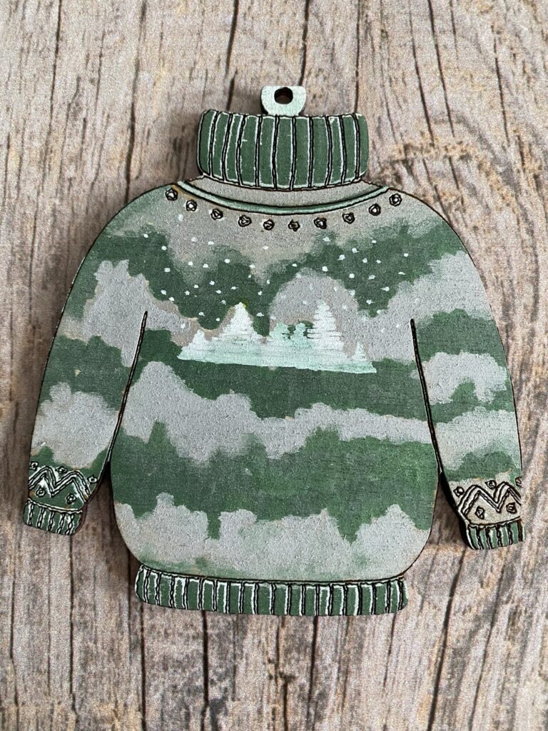 Un pull de Noël à personnaliser : surprise n°8 8 pull moche en bois
