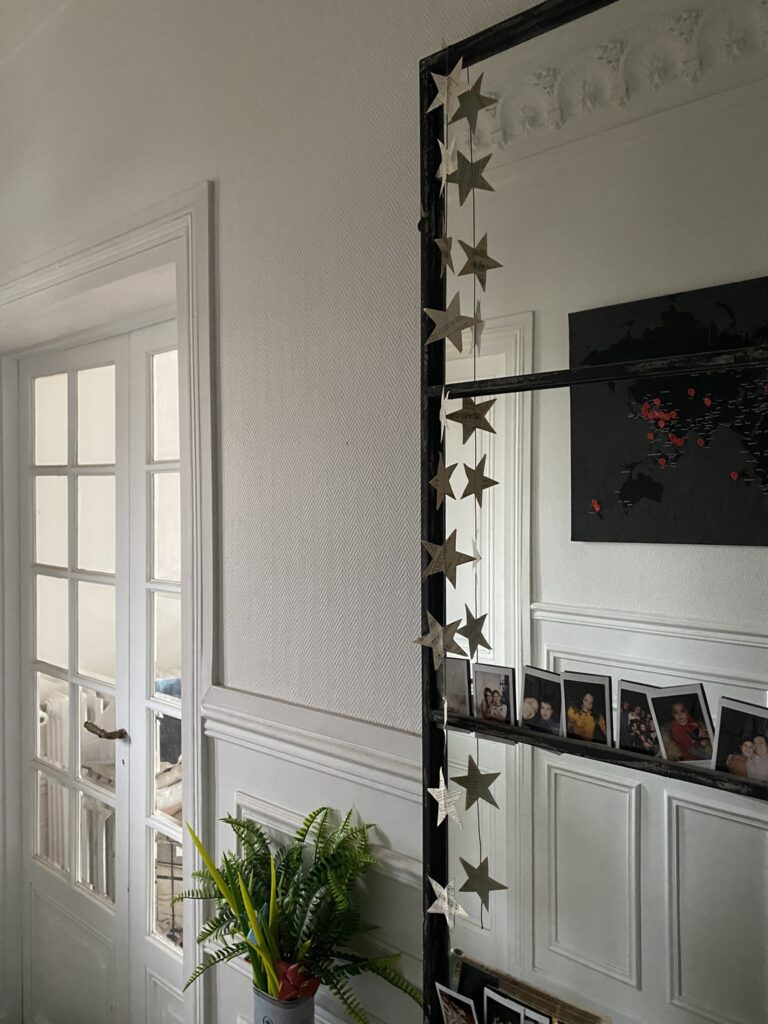 Farandole d'étoiles en papier pour la surprise n°11 11 guirlande d'étoiles en papier