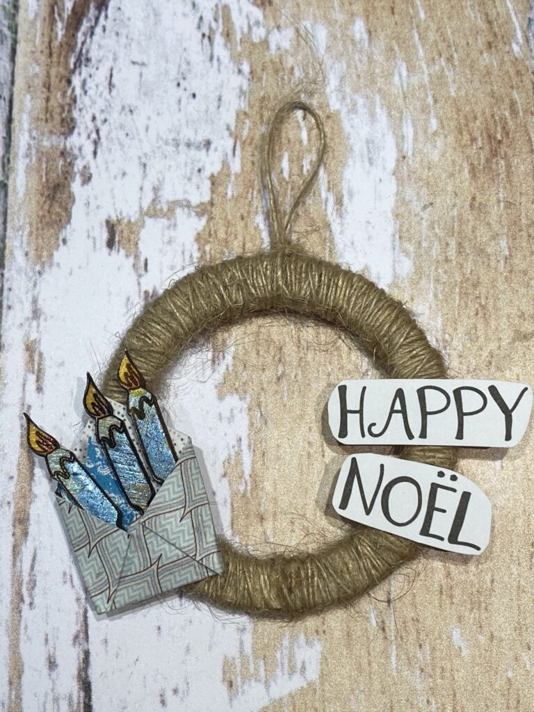 Une mini couronne en bois en surprise n°3 7 mini couronne en bois et enveloppe