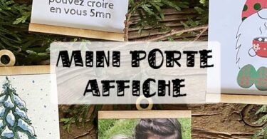 mini porte affiche