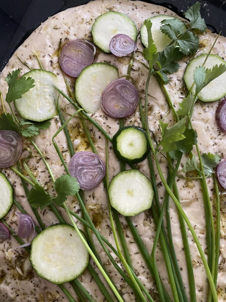 Cuisinez une magnifique focaccia de printemps 3 IMG 1284