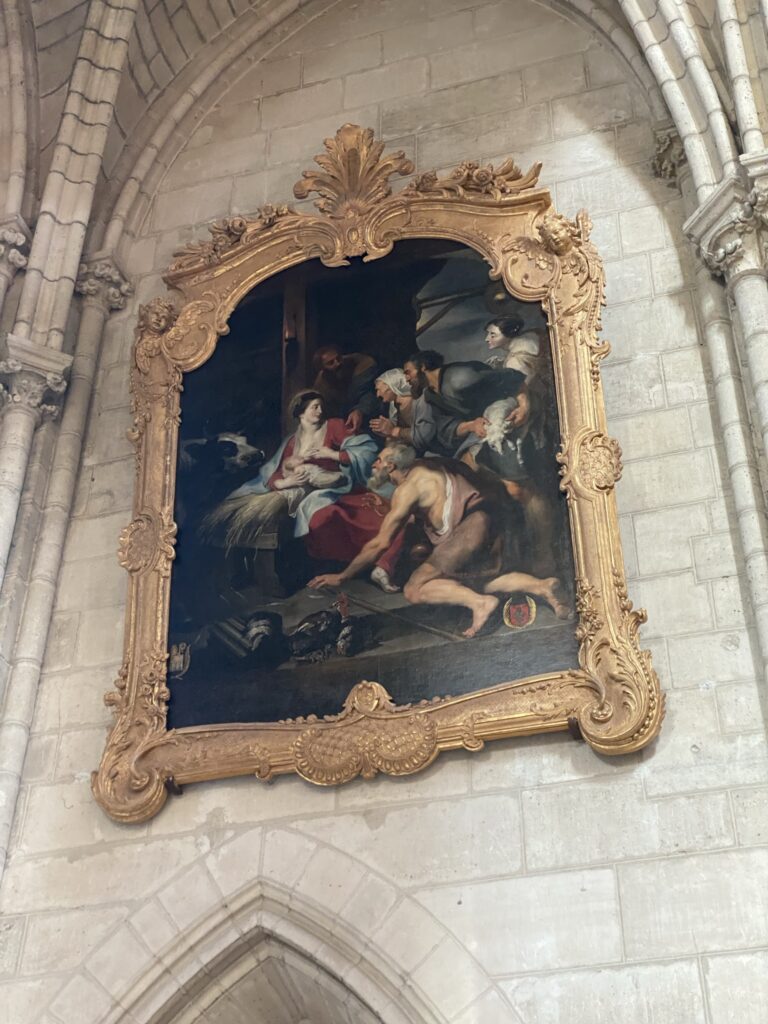 vierge qui allaite son fils de Rubens