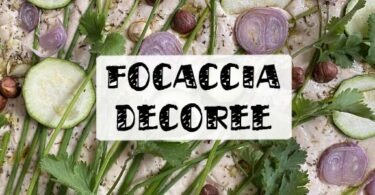 art focaccia decoree