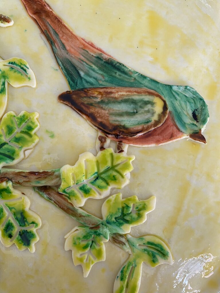 Galette des rois originale avec un oiseau sur la branche 11 galette des rois décorée