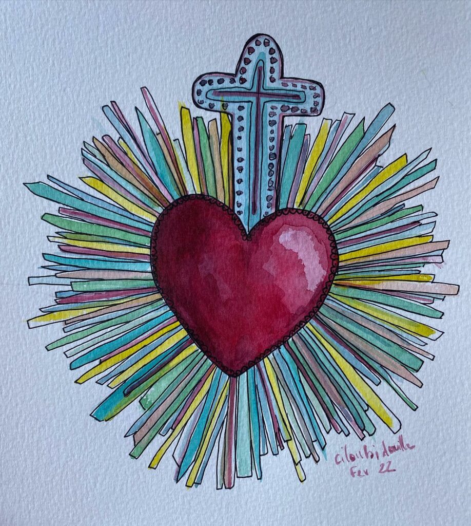 ex voto aquarelle