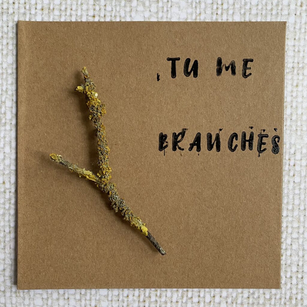 tu me branches, carte de saint valentin écolo