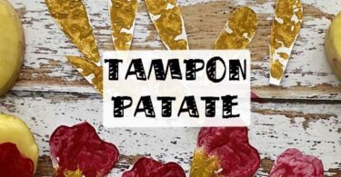 tampon patate tuto