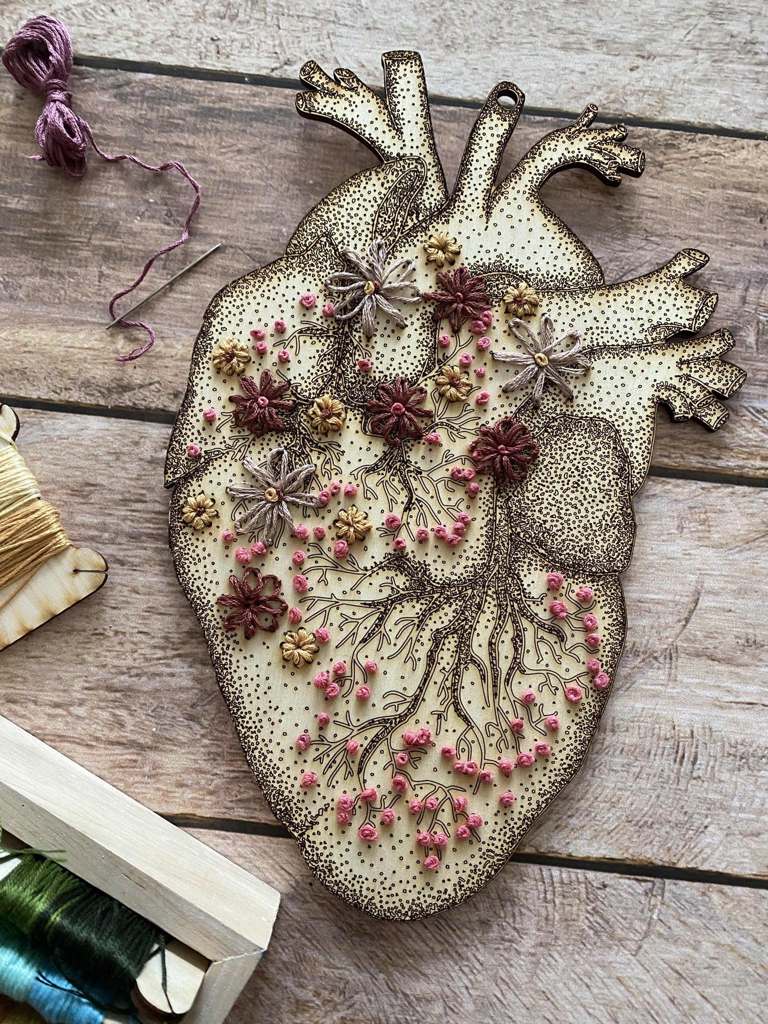 Recette de saine collation à partir de bananes mûres 12 coeur anatomique a broder en bois