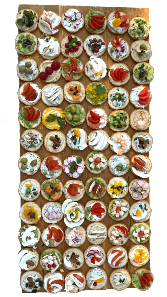 Idée originale pour les apéros 4 plateau apéro tartine tuto