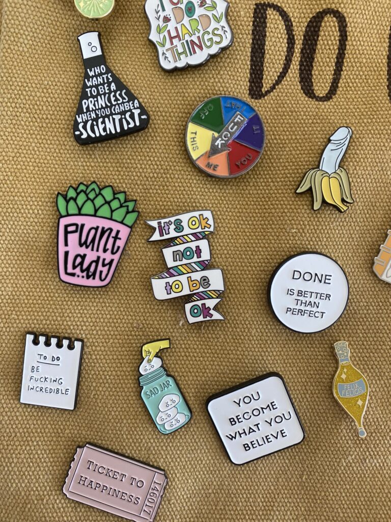 collection pins motivation