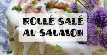 recette de roulé salé au saumon