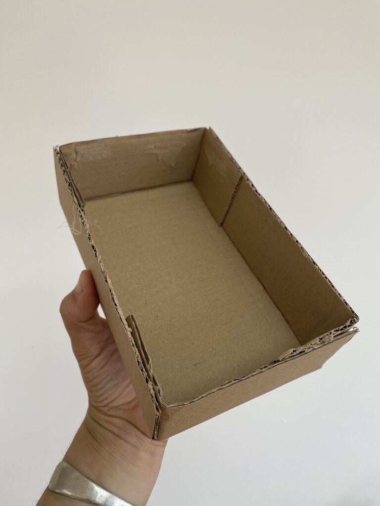 boite carton pour bricolage