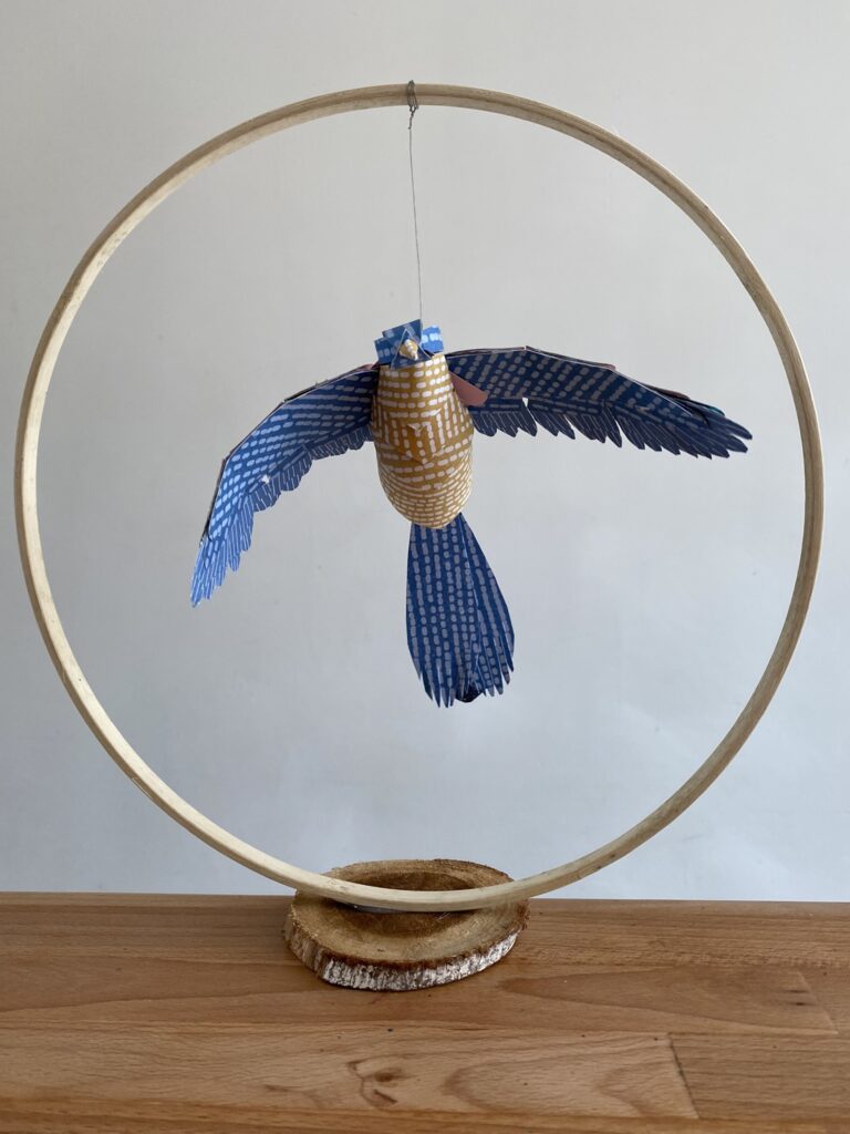 L'oiseau de papier de la fête des pères 20 oiseau de papier en cadeau pour la fête des pères