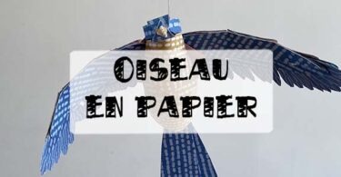 oiseau en papier