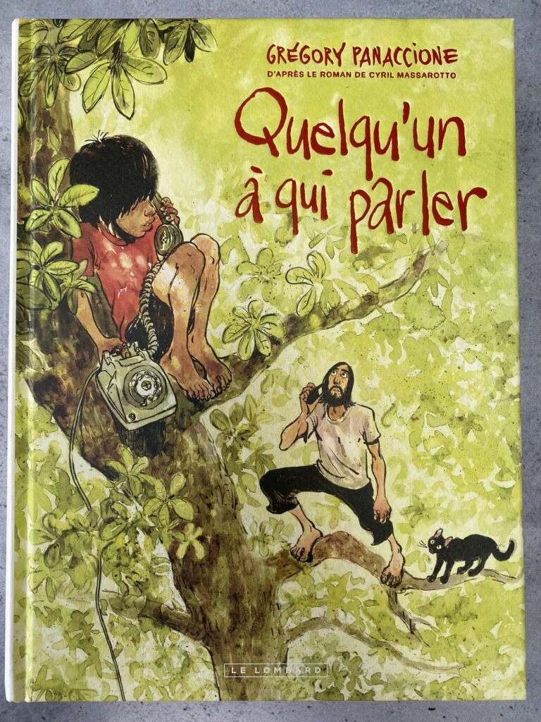 BD quelquun a qui parler Gregory panaccione