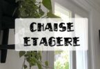 chaise étagère