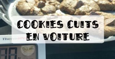 utiliser sa voiture comme un four : recette de cookies cuits en voiture