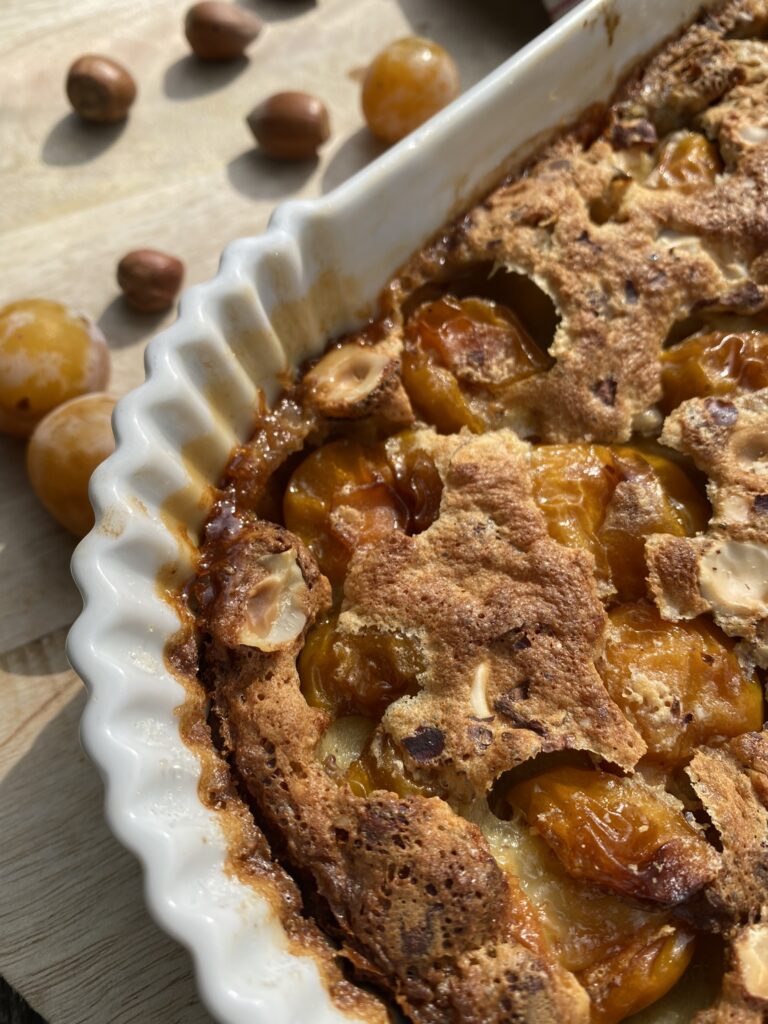 Délicieuse recette de clafouti à... ce que vous voulez 1 clafoutis aux prunes