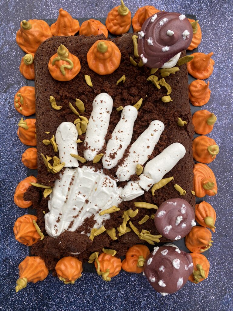 gâteau d'halloween au chocolat facile