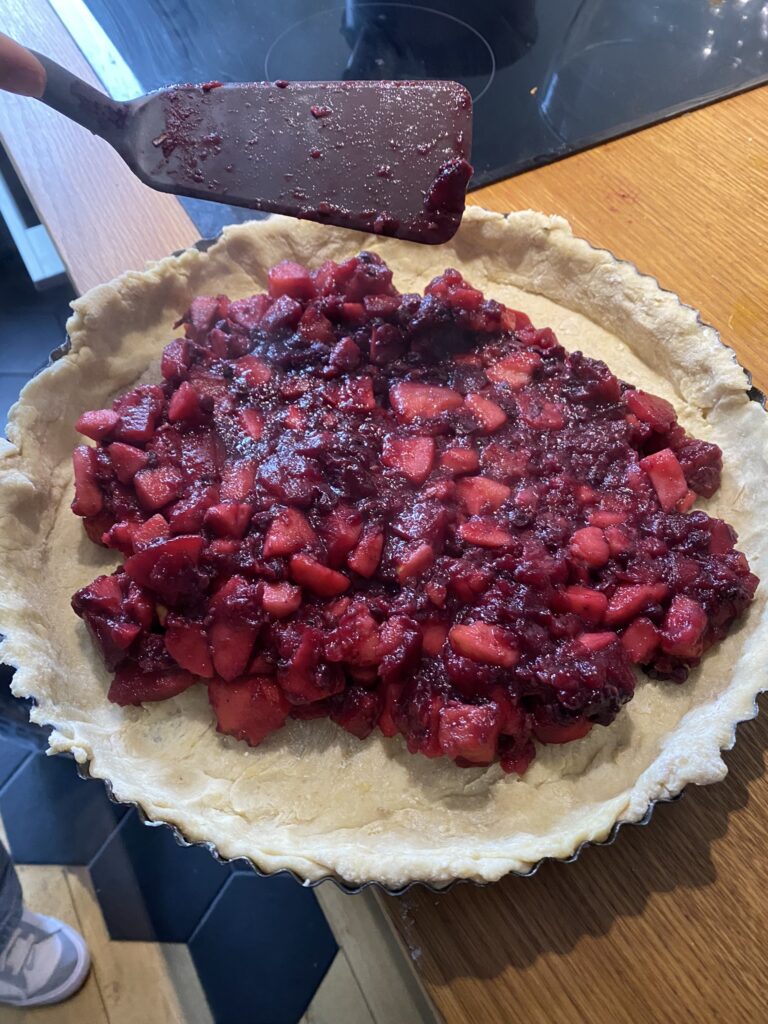 Tarte aux pommes d'Halloween 3 IMG 2615