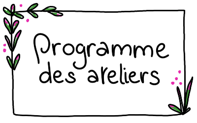 programme des ateliers creatifs paris