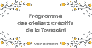 programmation de l'atelier des intentions