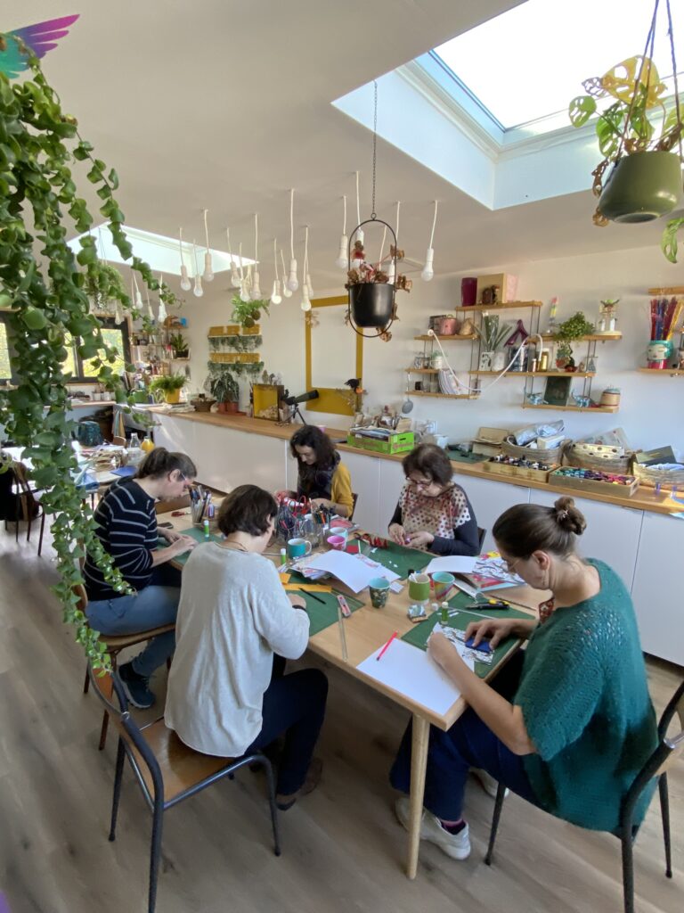Nouvel automate pour un atelier de Noël 11 atelier créatif surprise