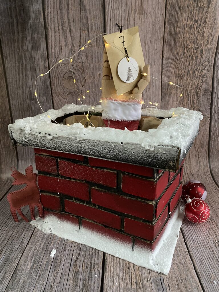 La cheminée du père noël en calendrier de l'avent 19 calendrier de l'avent cheminée du père noël