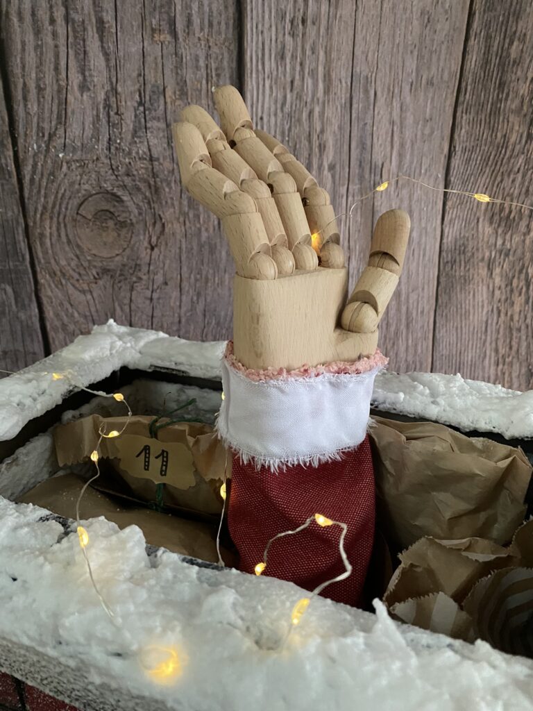 La cheminée du père noël en calendrier de l'avent 16 IMG 3271