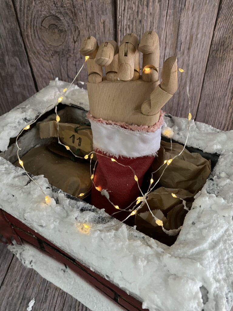 La cheminée du père noël en calendrier de l'avent 15 IMG 3274
