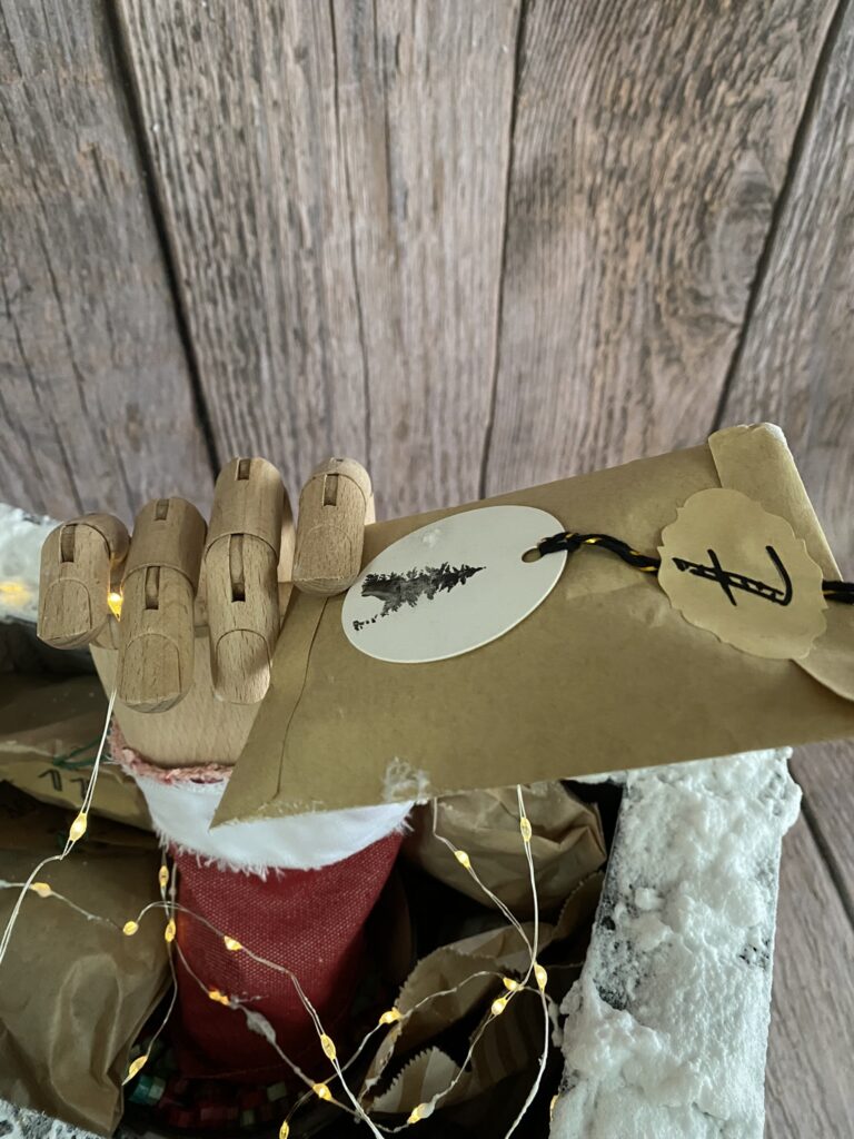 La cheminée du père noël en calendrier de l'avent 17 IMG 3285