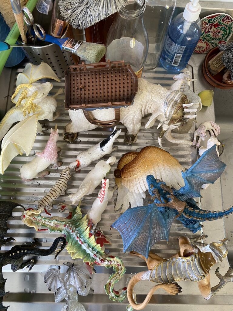 Les jouets jouent au père Noël pour le calendrier 8 IMG 3350