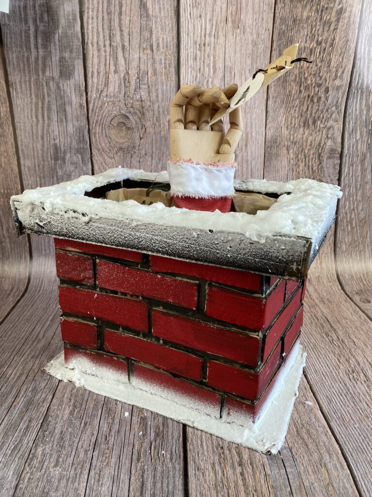 La cheminée du père noël en calendrier de l'avent 20 calendrier de l'avent cheminée du père noël