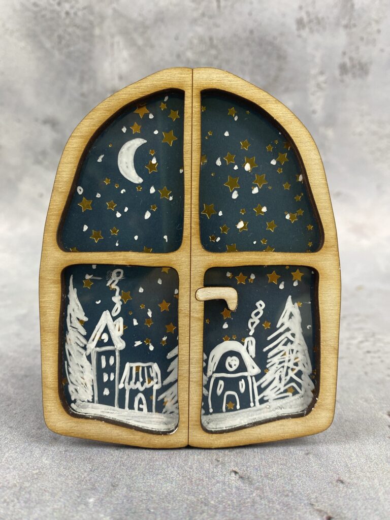 Une petite fenêtre aux couleurs de l'hiver : surprise n°10 8 mini fenetre de noel